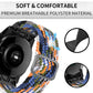 Adjustable Nylon Braided Elasticity Watch Band, For Garmin Fenix 7X