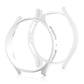 Hollow watch protective case frame, white bumper for 45mm Watch5 Pro
