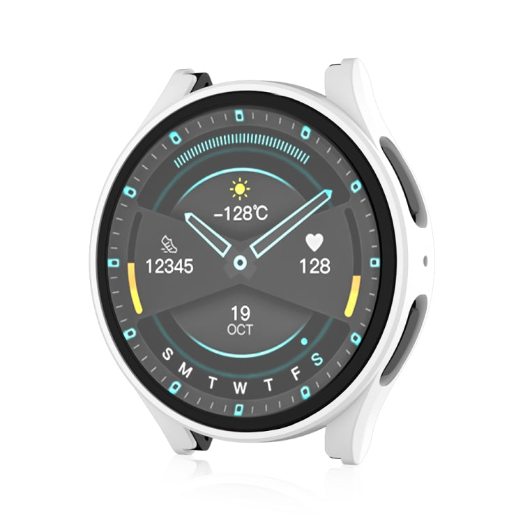 Hollow watch protective case, white bumper for 45mm Watch5 Pro