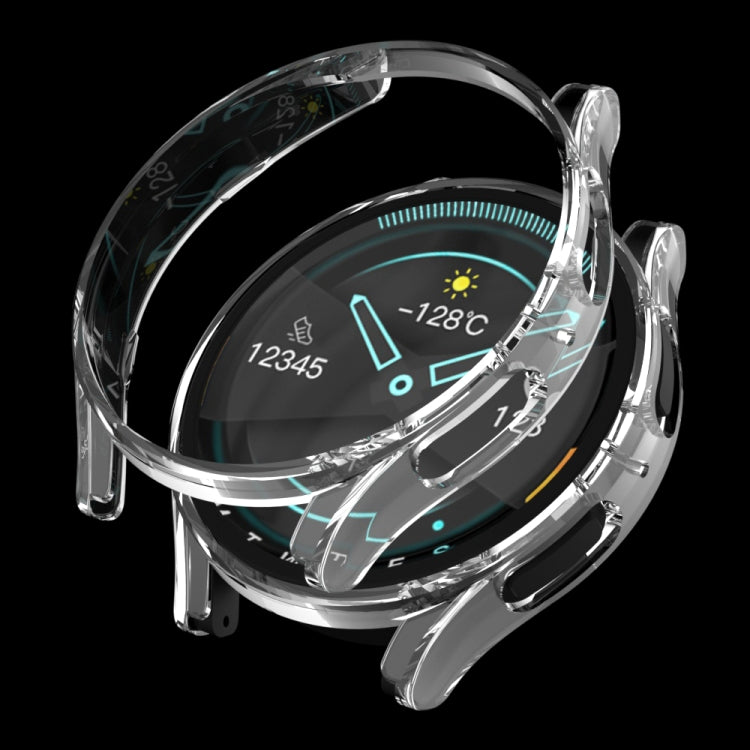 Clear hollow watch protective case with open sides for 45mm smartwatch