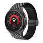 Magnetic Printed Silicone Watch Band, For Samsung Galaxy Watch5