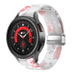 Magnetic Printed Silicone Watch Band, For Samsung Galaxy Watch5