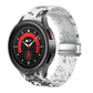 Magnetic Printed Silicone Watch Band, For Samsung Galaxy Watch5