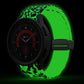 Magnetic Printed Silicone Watch Band, For Samsung Galaxy Watch5