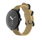 Woven Nylon Steel Buckle Watch Band, For Google Pixel Watch 5 / 4 / 3 / 2 / 1 41mm