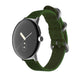 Woven Nylon Steel Buckle Watch Band, For Google Pixel Watch 5 / 4 / 3 / 2 / 1 41mm