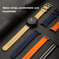 Woven Nylon Steel Buckle Watch Band, For Google Pixel Watch 5 / 4 / 3 / 2 / 1 41mm
