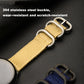 Woven Nylon Steel Buckle Watch Band, For Google Pixel Watch 5 / 4 / 3 / 2 / 1 41mm