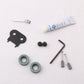 Accessory parts for electric fabric cutter: screws, washers, Allen key and lubricant tube