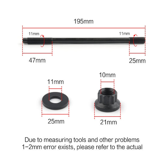 For Subaru Impreza WRX STi EJ20 EJ25 Car Cylinder Head Stud Kit, For Subaru Impreza WRX