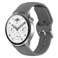 22mm Solid Color Silicone Watch Band, For Xiaomi Watch S2