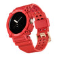 Three-proof Solid Color Integrated Watch Band, For Google Pixel Watch