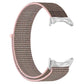 Metal Head Nylon Loop Watch Band, For Google Pixel Watch 5 / 4 / 3 / 2 / 1 41mm