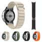 Nylon Loop Black Connector Watch Band, For Google Pixel Watch 5 / 4 / 3 / 2 / 1 41mm
