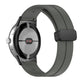 Dark gray silicone folding buckle watch band for 41mm Google Pixel Watch