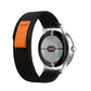 Loop Silver Connector Nylon Watch Band, For Google Pixel Watch 5 / 4 / 3 / 2 / 1 41mm