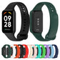 Solid Color Silicone Integrated Watch Band, For Redmi Band 2