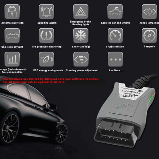 Vgate Vlinker FS ELM327 USB OBD2 Car Diagnostic Tool, Vlinker FS