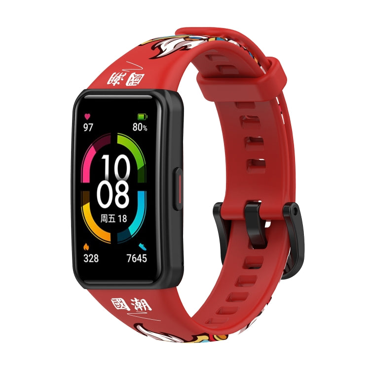 Silicone Watch Band, For Honor Band 7