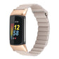 Magnetic Loop Leather Watch Band, For Fitbit Charge 5