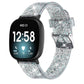 Universal Flash Powder TPU Watch Band, For Fitbit Versa 4 / Sense 2