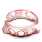 Translucent TPU watch screen case, orange transparent protective cover