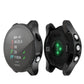 Gray TPU watch case with clear front and green LED on backplate