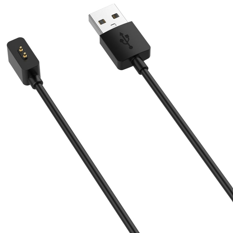 Black USB charging cable with magnetic suction charger tips