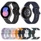 Silicone watch bands in multiple colors, flat groove style with adjustment holes