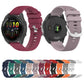 18mm Solid Color Silicone Watch Band, For Garmin Forerunner 265S