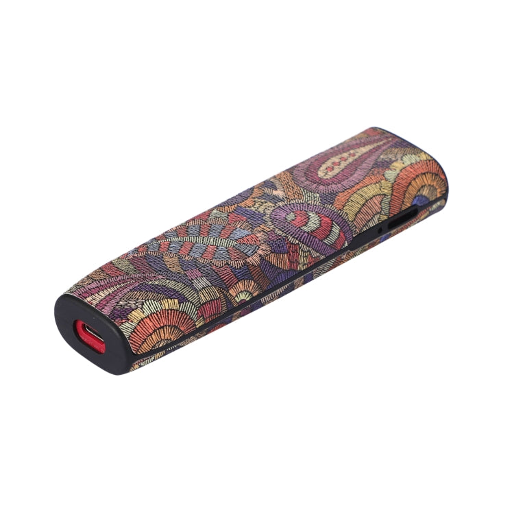 TPU+PU Skinned Electronic Cigarette Protective Case with Lanyard, For IQOS ILUMA ONE