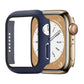 Shockproof PC+Tempered Glass Watch Protective Case, For Apple Watch Series 9 / 8 / 7 41mm, For Apple Watch Series 9 / 8 / 7 45mm