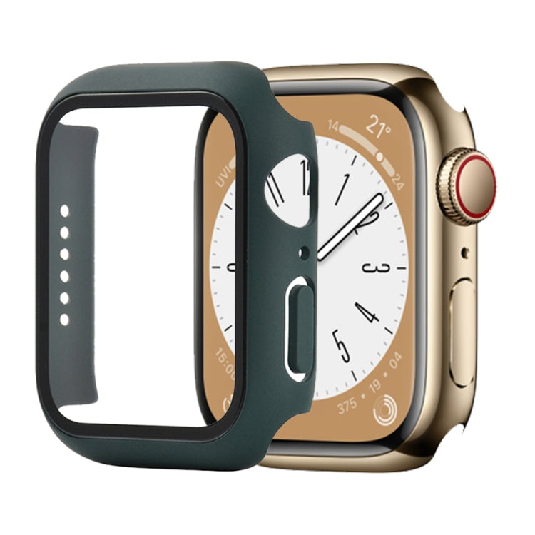 Shockproof PC+Tempered Glass Watch Protective Case, For Apple Watch Series 9 / 8 / 7 41mm, For Apple Watch Series 9 / 8 / 7 45mm