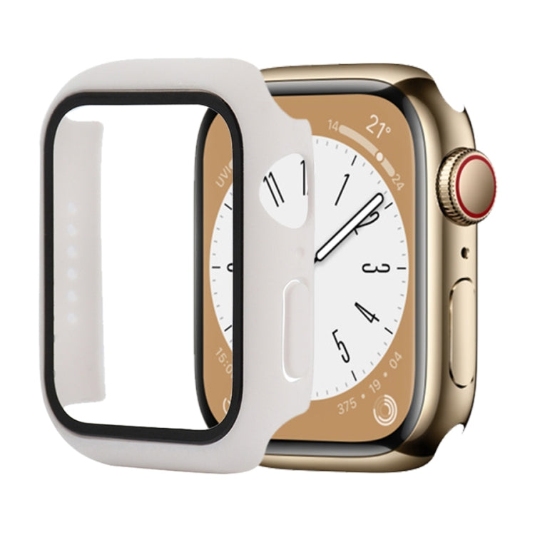 Shockproof PC+Tempered Glass Watch Protective Case, For Apple Watch Series 9 / 8 / 7 41mm, For Apple Watch Series 9 / 8 / 7 45mm