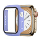 Shockproof PC+Tempered Glass Watch Protective Case, For Apple Watch Series 9 / 8 / 7 41mm, For Apple Watch Series 9 / 8 / 7 45mm