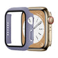 Shockproof PC+Tempered Glass Watch Protective Case, For Apple Watch Series 9 / 8 / 7 41mm, For Apple Watch Series 9 / 8 / 7 45mm