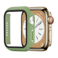 Shockproof PC+Tempered Glass Watch Protective Case, For Apple Watch Series 9 / 8 / 7 41mm, For Apple Watch Series 9 / 8 / 7 45mm