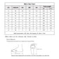 Men's shoe size chart with US, CN/EUR, UK, BR, and AU sizing and foot lengths