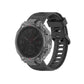 TPU watch case for Huami Amazfit T-Rex A1918, transparent black protective bezel