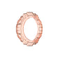 TPU watch case for Huami Amazfit T-Rex A1918, transparent orange protective bezel