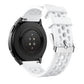 Solid Color Round Hole Silicone Watch Band, For Huawei Watch GT 2e