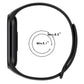 Solid Color Silicone Plug Replacement Watch Band, For Xiaomi Mi Band 8