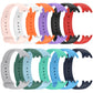 Solid Color Silicone Plug Replacement Watch Band, For Xiaomi Mi Band 8