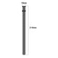 Milanese watch band dimensions: 19mm width and 210mm length (strap sizing graphic)