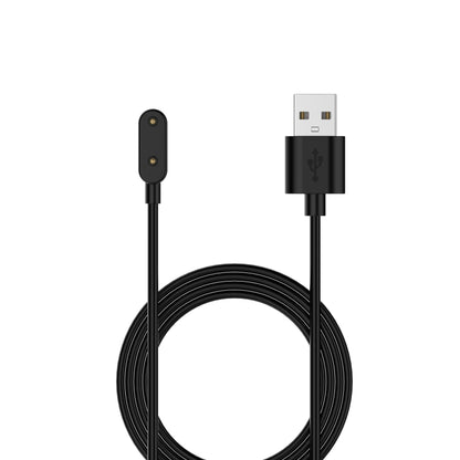 Black USB charging cable for Huawei Band 8 smart watch, USB-A to watch connector