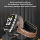 Brown and black metal shell watch bands with stainless-steel buckles