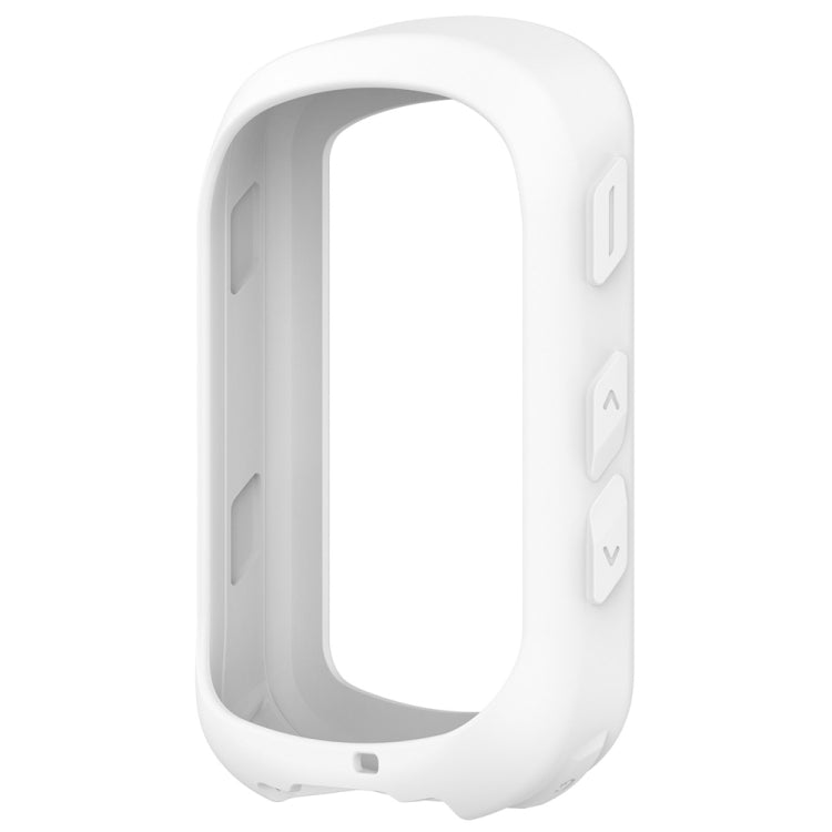 White silicone protective case with empty screen cutout and side grips