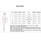 Swimsuit size chart with bust, waist, hip, height, and weight measurements