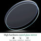 Waterproof coated glass watch cover lens, scratch resistant and water resistant