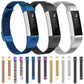 Assorted mesh metal watch straps with rectangular clasps for Fitbit Alta